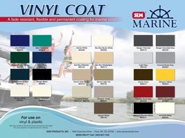 vinyl coat color chips
